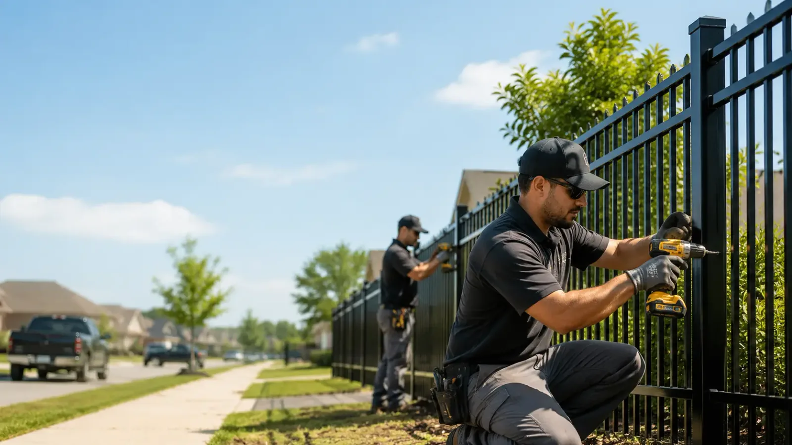 Metal Fence Installation in New Kent, VA